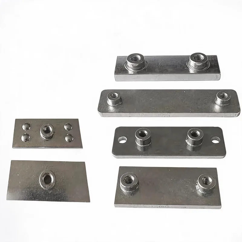 WQL-C welded base plate size range — multiple sizes comparison — DIN 3015