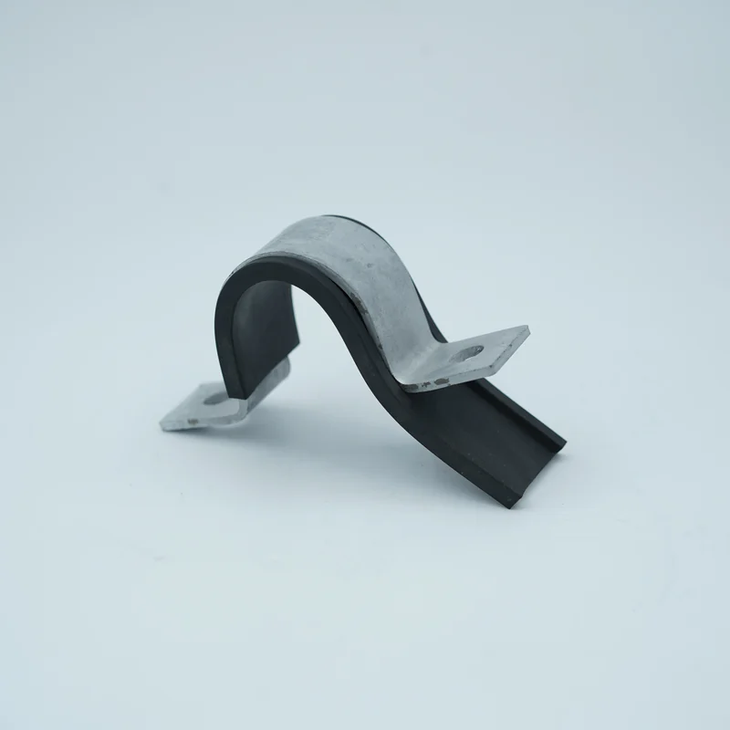 WQB marine rubber strap pipe clamp — WeiQue rubber-lined / stainless 316L — marine DIN 3015, ø6–54 mm