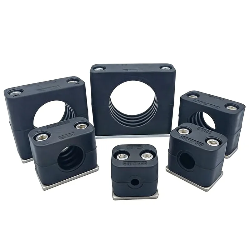 WQL·G2 pipe clamp size range — ø6–108 mm comparison — DIN 3015-1