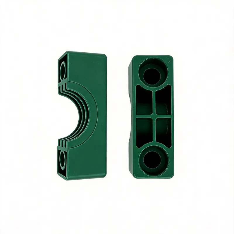 WQL light plastic clamp body — angled view, plastic — DIN 3015-1, ø6–108 mm