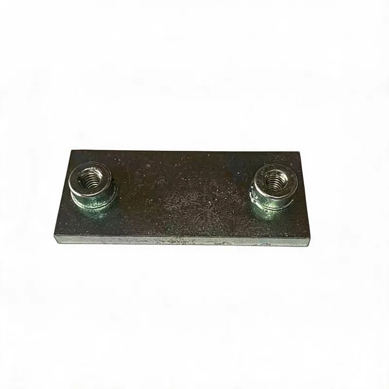 WQL-C0 pipe clamp ø0mm — Twin welded base plate · Size 0